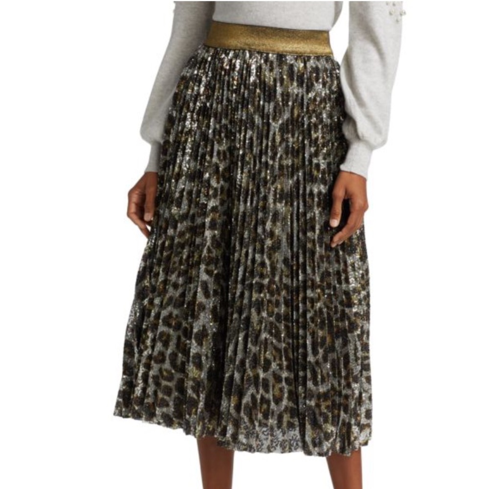 Le Superbe Purrrfect Pleated Midi-Skirt